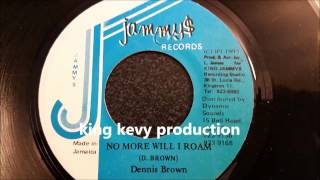 Dennis Brown - No More Will I Roam - Jammy&#39;s 7&quot; w/ Version