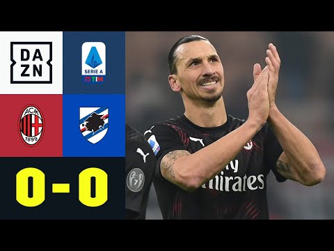 Zlatans Rückkehr bleibt torlos: AC Mailand - Sampdoria 0:0 | Serie A | DAZN Highlights