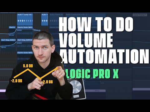 How To Do Volume Automation in Logic Pro X