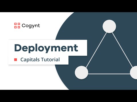 Deployment | Capitals Tutorial (6/7)