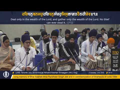 046 Toronto July 2019 Tuesday Evening - Bhai Jasjot Singh Jee Toronto