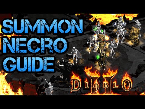 Project Diablo 2 - GODLY AFK Summon Necro Build (Pd2)!!