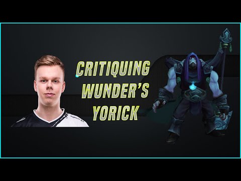 Constructive Feedback for Wunder's Yorick in G2 V DWG
