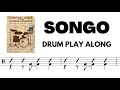 SONGO drum play along with drum chart (Jim Riley Survival Guide)