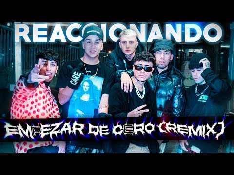 REACCIÓN a EMPEZAR DE CERO (Remix) 💯