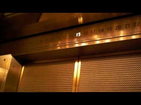 Schindler-Haughton  traction elevator at Westin Hotel, Pittsburgh, pa with elevatorgolfer