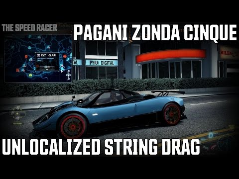 Need For Speed World - Pagani Zonda Cinque - Unlocalized String Drag