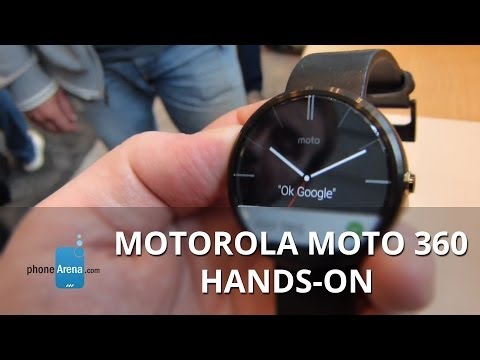 Motorola Moto 360 hands-on