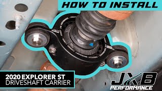 2020+ Ford Explorer/Lincoln Aviator Driveshaft Carrier Install FRD07A0 | JXB Performance
