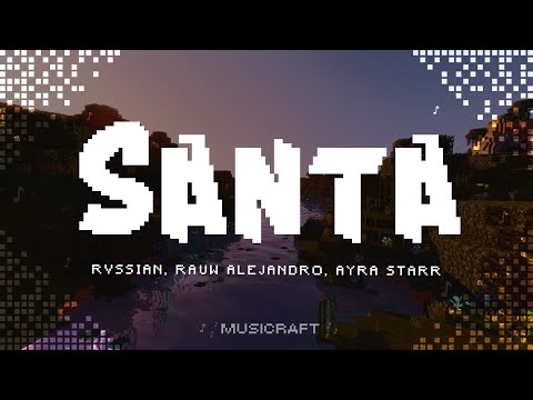 Rvssian x Rauw Alejandro x Ayra Starr - Santa (Letra/Lyrics)