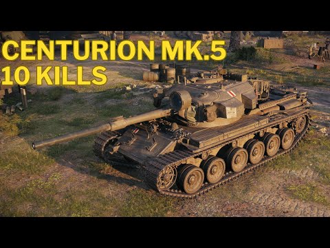One Man Army - Centurion MK.5 Dominates Prokhrovka with 10 Kills