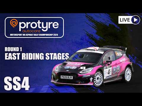 LIVE! East Riding Stages 2026 - Stage 4 - Protyre Asphalt Rally Championship