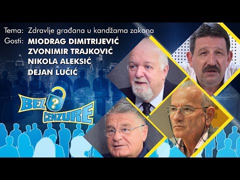 BEZ CENZURE - Miodrag Dimitrijević, Zvonimir Trajković, Nikola Aleksić i Dejan Lučić