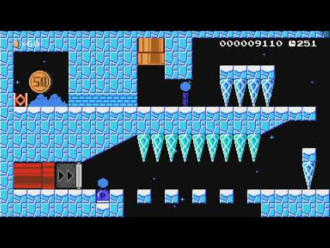 Icicle! by b'cheese - Super Mario Maker 2 - No Commentary 1bw