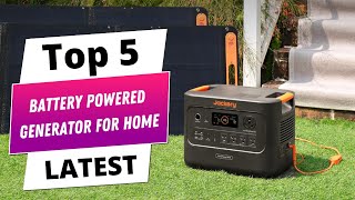 ✅ Top 5 Best Battery Powered Generator For Home | Best Battery Powered Generator For Home