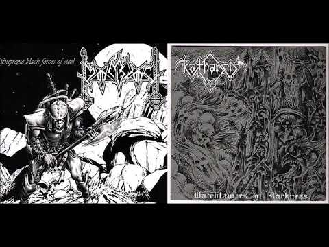 Moonblood & Karthasis - Watchtowers of Darkness / Supreme Black Forces of Steel (Full Split)