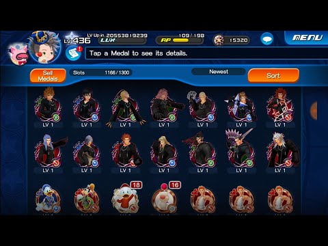 KHUx F2P - Organization XIII Challenge: Get OLD Organization 13 B Medals!!