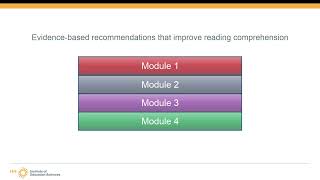 Reading Comprehension Toolkit Overview (REL West)