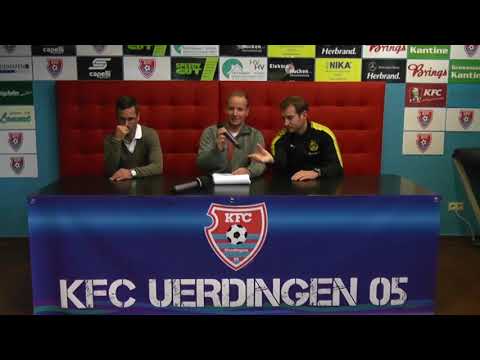 Uerdingerblock KFC Uerdingen - Borussia Dortmund U23 Pressekonferenz