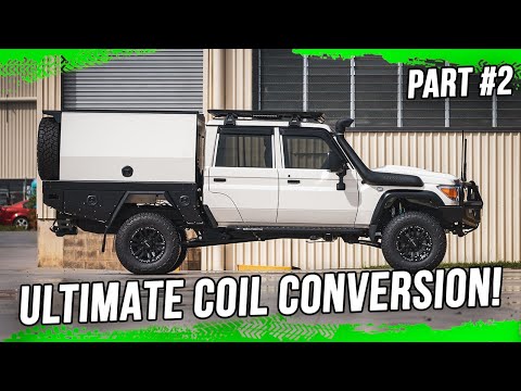 Complete Walkthrough of a 79 Series Land Cruiser with 4495kg GVM Coil Conversion | Part 2