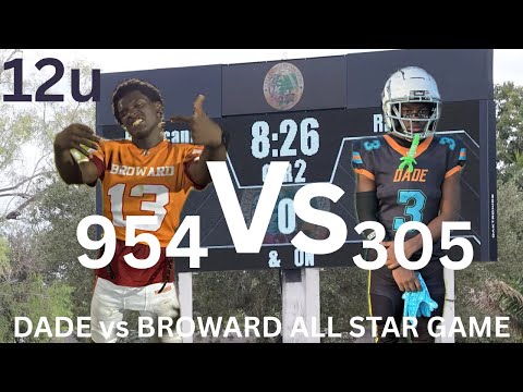 THE BEST 12U FROM DADE VS THE BEST 12U FROM BROWARD