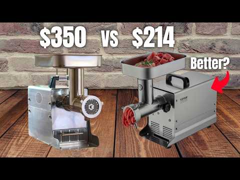 This Budget Meat Grinder Is Just As Good As A Top Brand Grinder!  Amazing Value!