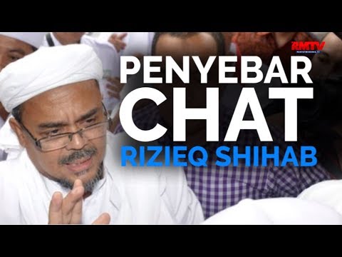 Penyebar Chat Rizieq Shihab