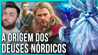 OS PRIMEIROS DEUSES NÓRDICOS E A CRIAÇÃO DOS 9 MUNDOS DA YGGDRASIL 🌳🦅🐿️🐍 | DEUSES E DEUSAS #12