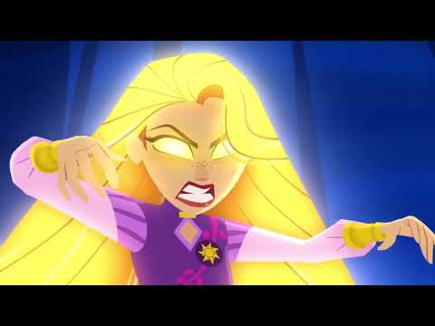 Rapunzel's Tangled Adventure - The Final Incantation / Rapunzel VS Cassandra (Latin Spanish) [Clip]