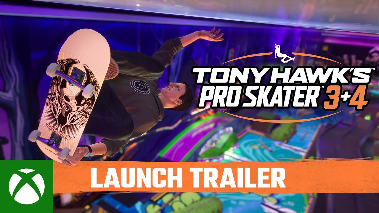 Tony Hawk's™ Pro Skater™ 3 + 4 - Launch Gameplay Trailer | Xbox Games Showcase 2025 - YouTube