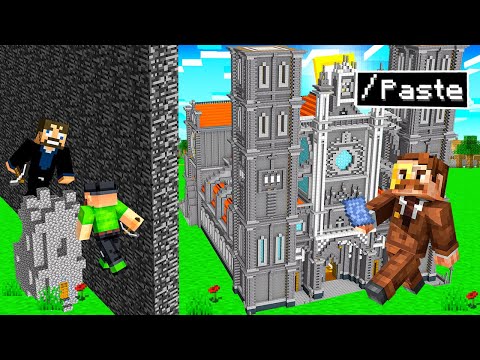 I Cheated with //Paste in Minecraft Build Battle