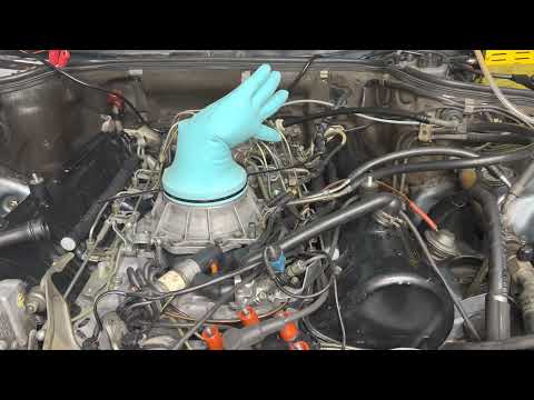 Mercedes 560 SEC (w126) -  Vacuum Leak smoke test (resolved)