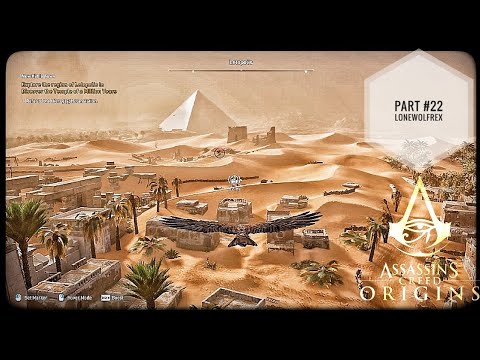 Assassin's Creed Origins Walkthrough Part 22- Hard Mode #assassinscreed #gameplay  #gaming #games