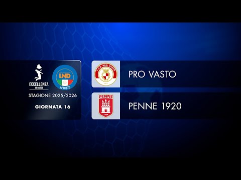 Abruzzo Excellence | Matchday 16: Pro Vasto vs. Penne 1920 (1-0)