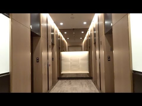 High Speed Otis Express/Sky Rise/Double Deck/Compass PLUS Elevators - InterContinental DT, LA, CA