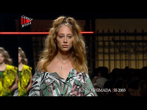 JUNKO SHIMADA Spring Summer 2003 Paris 4K - Canale Moda