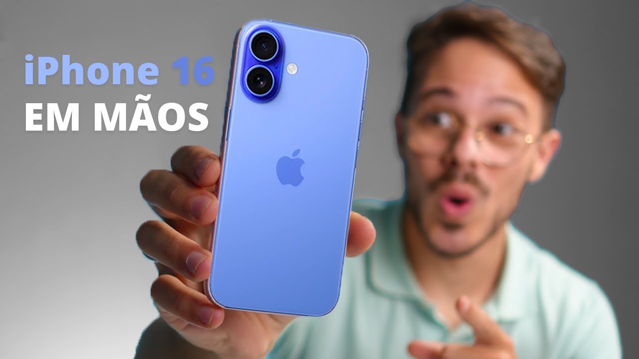 TA NA MÃO! iPhone 16 e 16 PRO vem conferir o que mudou