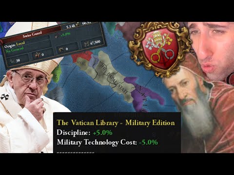 What happens when Habibi plays the PAPAL STATES in eu4 Mulitplayer