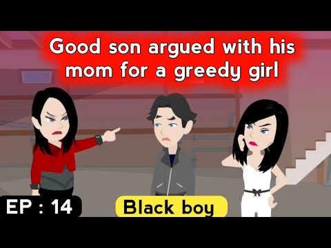 Black boy part 14 | English story | Learn English  | Animated story | Sunshine English story