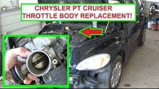 Chrysler PT Cruiser Throttle Body Removal and Replacement in 5 minutes! 2001-2009