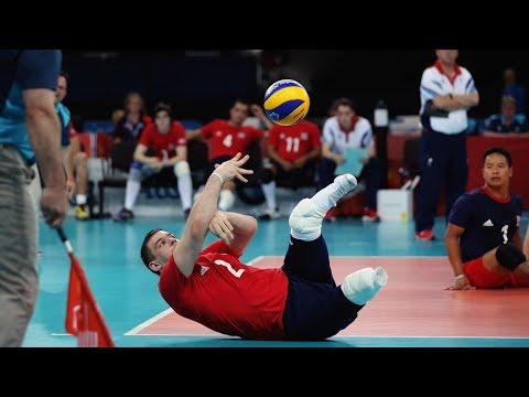 Sitting Volleyball | Amazing Volleyball Actions (HD)