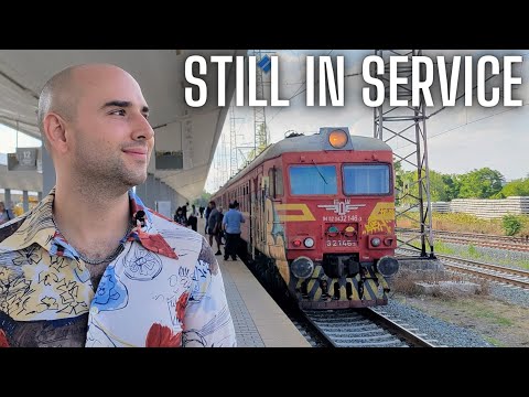 Old Soviet Style Train Ride in Bulgaria (Elelektrichka Trip)