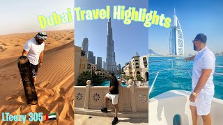 DUBAI TRAVEL HIGHLIGHTS VLOG 2022: | My first trip overseas this year! DID NOT DISAPPOINT