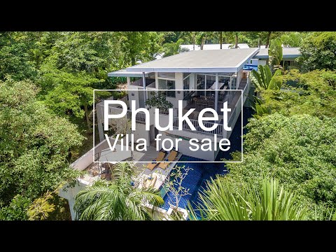 Villas For Sale: Hillside Family Pool Villa in Kamala - Phuket.Net Real Estate