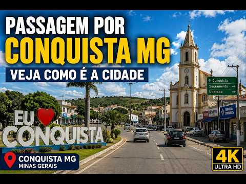 Passagem por Conquista MG | Veja Como é a Cidade