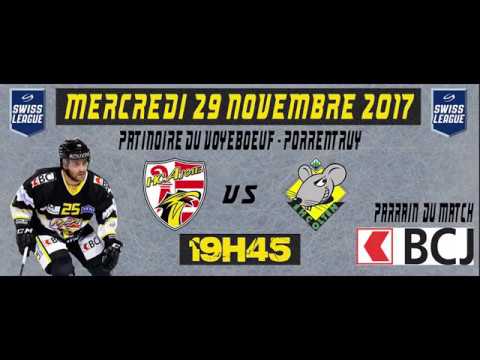 HC Ajoie - EHC Olten 1-2  29.11.2017