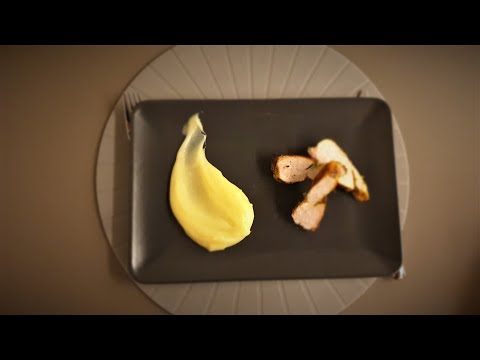 Svinjski lungić s pireom od celera