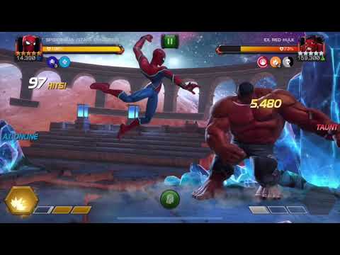 One Shot of LOL Red Hulk with 5/65 Stark Spider Man