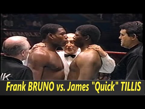 Frank BRUNO vs. James "Quick" TILLIS - 1987 / Boxing Fight Highlights