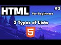 HTML Lists